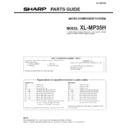 Sharp XL-MP35H (serv.man3) Parts Guide