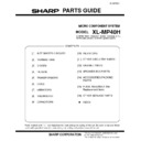 Sharp XL-MP40H (serv.man2) Parts Guide