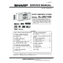 Sharp XL-UR2110H (serv.man3) Specification