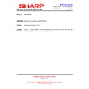 Sharp BD-HP21H (serv.man13) Technical Bulletin
