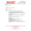 Sharp BD-HP21H (serv.man15) Technical Bulletin
