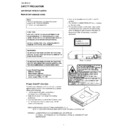 Sharp BD-HP21H (serv.man3) Service Manual