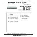 Sharp BD-HP22H (serv.man8) Parts Guide
