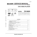 Sharp DV-560H (serv.man2) Service Manual