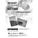 dv-740 (serv.man21) user guide / operation manual