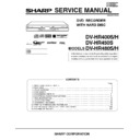 Sharp DV-HR480H (serv.man2) Service Manual