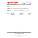 Sharp DV-RW260H (serv.man12) Technical Bulletin