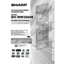 Sharp DV-RW360H (serv.man10) User Guide / Operation Manual