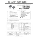Sharp ER-A280, ER-A280N, ER-A280F (serv.man6) Parts Guide