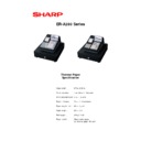 Sharp ER-A280, ER-A280N, ER-A280F Handy Guide