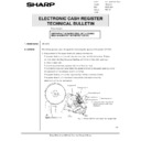 Sharp ER-A310 (serv.man17) Technical Bulletin