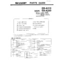Sharp ER-A310 (serv.man5) Parts Guide