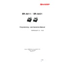 Sharp ER-A411, ER-A421 (serv.man2) Service Manual