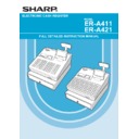 Sharp ER-A411, ER-A421 (serv.man5) User Guide / Operation Manual