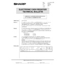 Sharp ER-A440 (serv.man11) Technical Bulletin