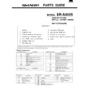 Sharp ER-A450S (serv.man4) Service Manual