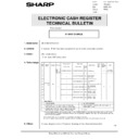 Sharp ER-A460 (serv.man12) Technical Bulletin