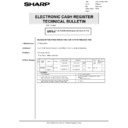 Sharp ER-A460 (serv.man15) Technical Bulletin
