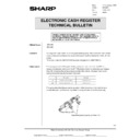Sharp ER-A460 (serv.man9) Technical Bulletin