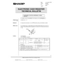 Sharp ER-A490 (serv.man11) Technical Bulletin