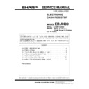 Sharp ER-A490 (serv.man2) Service Manual