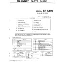Sharp ER-A490 (serv.man5) Parts Guide
