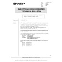 Sharp ER-A490 (serv.man8) Technical Bulletin