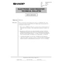 Sharp ER-A570 (serv.man29) Technical Bulletin