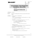 Sharp ER-A570 (serv.man30) Technical Bulletin