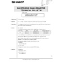 Sharp ER-A610 (serv.man15) Technical Bulletin