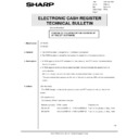 Sharp ER-A610 (serv.man17) Technical Bulletin
