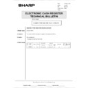 Sharp ER-A610 (serv.man18) Technical Bulletin