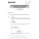 Sharp ER-A610 (serv.man19) Technical Bulletin