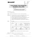 Sharp ER-A610 (serv.man20) Technical Bulletin