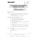 Sharp ER-A610 (serv.man21) Technical Bulletin