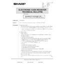 Sharp ER-A610 (serv.man24) Technical Bulletin