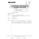 Sharp ER-A610 (serv.man26) Technical Bulletin