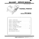 Sharp UP-600, UP-700 (serv.man21) Service Manual