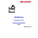 Sharp UP-800 (serv.man21) Service Manual