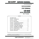 Sharp UP-800 (serv.man25) Service Manual