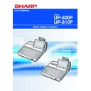 Sharp UP-800 (serv.man33) User Guide / Operation Manual