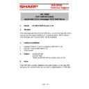 Sharp UP-800 (serv.man80) Technical Bulletin