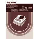 Sharp XE-A102 (serv.man4) User Guide / Operation Manual