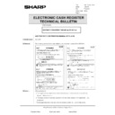 Sharp XE-A130 (serv.man8) Technical Bulletin