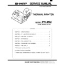 Sharp XE-A301 Service Manual