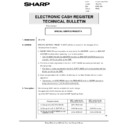 Sharp ER-A750 (serv.man22) Technical Bulletin