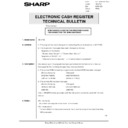 Sharp ER-A750 (serv.man24) Technical Bulletin