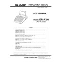 Sharp ER-A750 (serv.man3) Service Manual