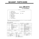 Sharp ER-A771 (serv.man5) Service Manual