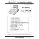 Sharp ER-A771 (serv.man6) Service Manual